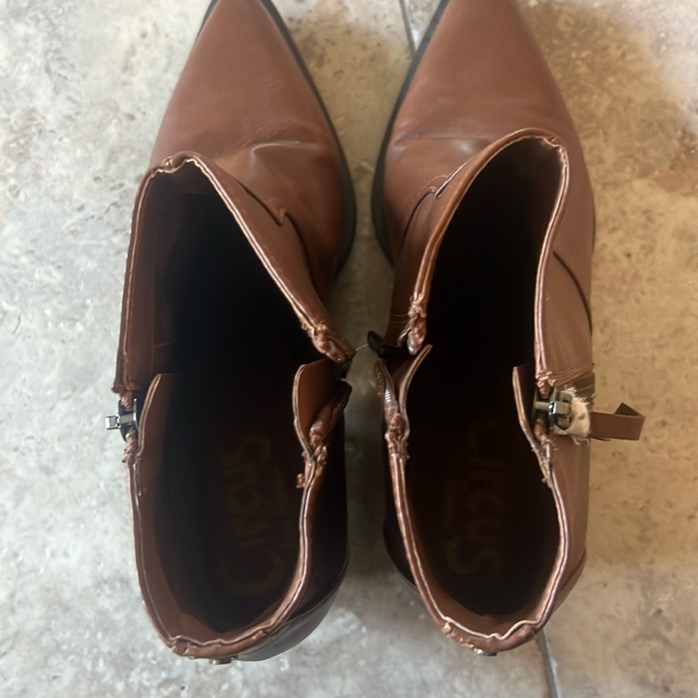 Brown western boots from Circus.